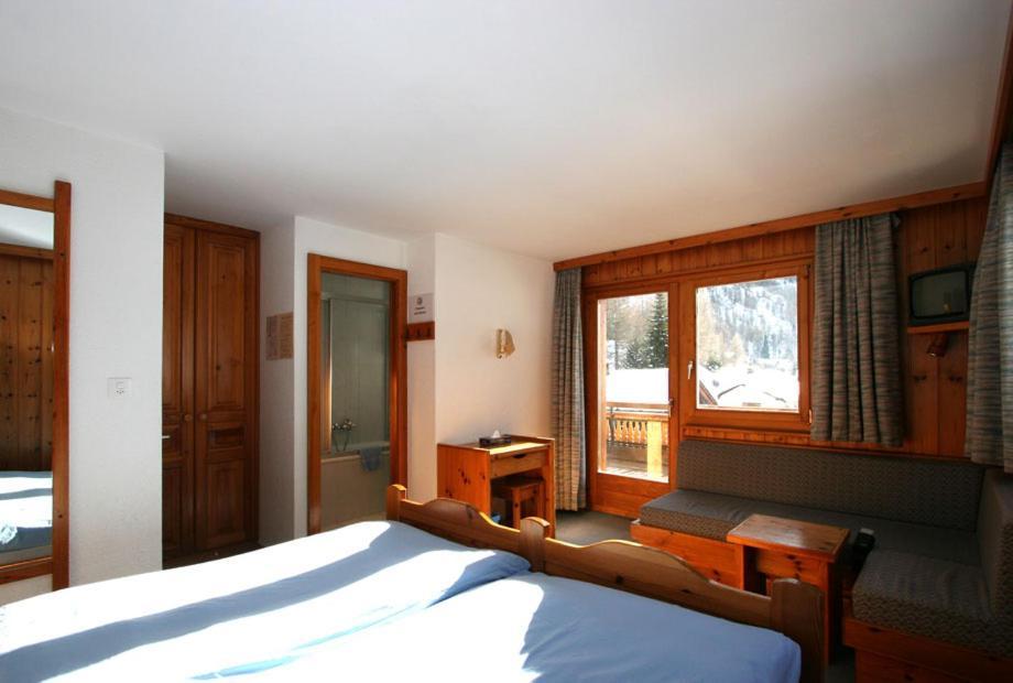 Hotel Garni Les Bouquetins Zinal Exterior foto