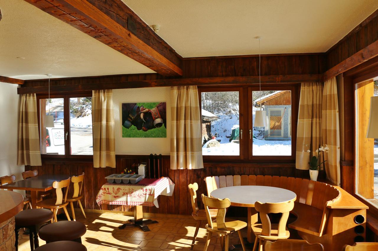 Hotel Garni Les Bouquetins Zinal Exterior foto