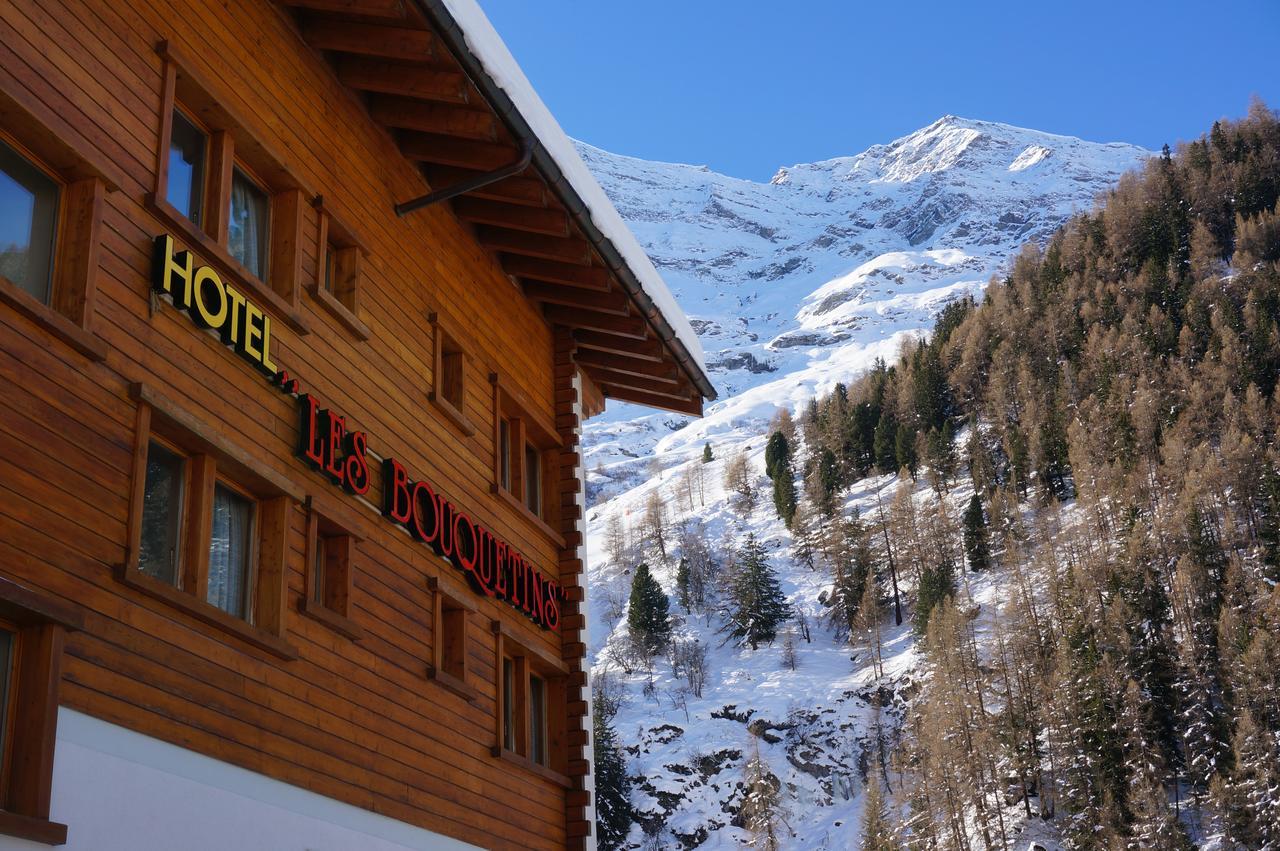 Hotel Garni Les Bouquetins Zinal Exterior foto