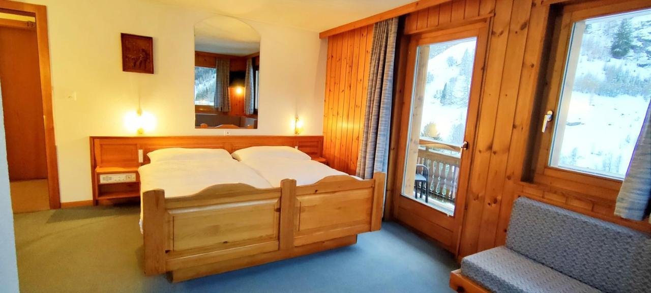 Hotel Garni Les Bouquetins Zinal Exterior foto