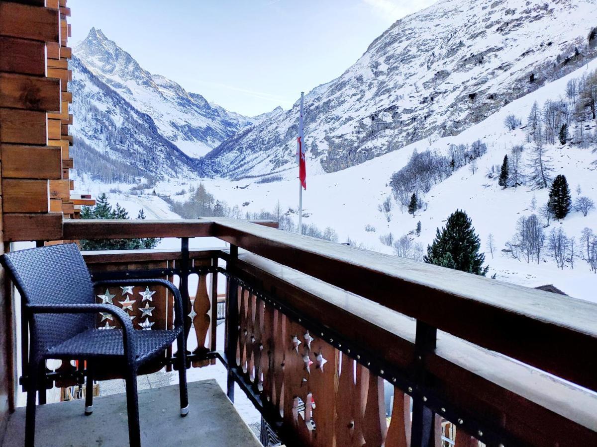 Hotel Garni Les Bouquetins Zinal Exterior foto